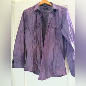 Structure Men's Purple Lightweight Shirt